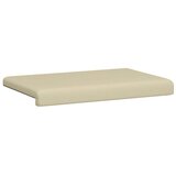  Jastučić za klupu Umjetna koža Krem Dubina 35 cm - Krem 60 x 38 x 6 5 cm | shoptok.hr