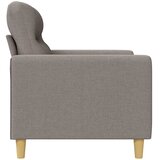  Trosjed od tkanine Smeđe-siva 180 cm | shoptok.hr
