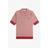 Fred Perry GINGHAM KNITTED SHIRT Crvena | shoptok.hr