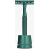 Bambaw Britvica s stojalom za britje - Sea Green Cene