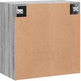  Zidni ormarić boja hrasta sonome 60x31x60 cm konstruirano drvo Siva | shoptok.hr