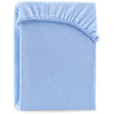 AmeliaHome Plahta s gumom Ruby 80-90x200 cm, plava | shoptok.hr