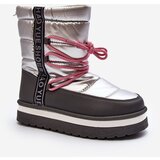 Kesi Women's snow boots with silver lacing | ePonuda.com