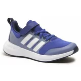 Adidas Čevlji Fortarun 2.0 Cloudfoam Sport Running Elastic Lace Top Strap Shoes HP5452 Modra