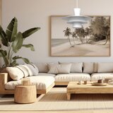  luster na sajli plato 1xE27/15W/230V bela | Eponuda.com