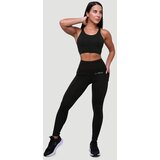 GymBeam ženski grudnjak za trčanje pulse black