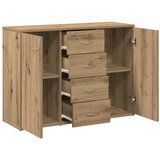 Komoda boja hrasta artisan 88x30x64 cm od konstruiranog drva | Eponuda.com