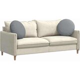  Jastučići za sjedenje 2 pcs Svijetlo siva Ø50 x 19 cm tkanina | shoptok.hr