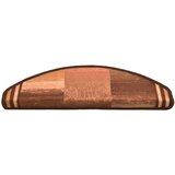  Samolepilne preproge za stopnice 10 kosov 65x21x4 cm rjave, (21061133) | Shoptok.si