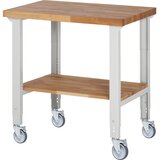RAU Komplet koles, z natično luknjo, 200 kg, 4 vrtljiva kolesa z zavoro | Shoptok.si