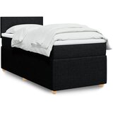  Box spring krevet s madracem crni 90x190 cm od tkanine | shoptok.hr