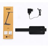 ONLI - LED prigušiva stona lampa sa USB portom DESKI LED/7W/230V 4000K crna | Eponuda.com