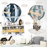 IZMAEL Nalepka na steno / Tapeta Živali v balonih | Shoptok.si