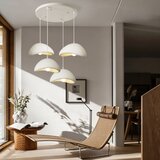 Brilagi Luster na sajli WABI SABI 4xE27/60W/230V bela Slike