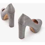Gemre Grey high platform heels Aisha | ePonuda.com
