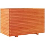  Vrtna sadilica voštano smeđe boje 110 x 60 x 72 cm od borovine | shoptok.hr