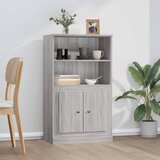  Visoka komoda siva sonome 60x35,5x103,5 cm konstruiranog drva | shoptok.hr