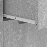  Komoda VISNES beton siva 60x40x73 cm konstruirano drvo | shoptok.hr