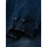 Ombre Men's denim jogger pants with rips and zippers - dark blue | Eponuda.ba