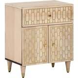  The Living Store Nočna omarica 50x33x60 cm trden mangov les - Nočna Omarica, (21500207) | Shoptok.si