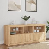  Komoda s LED svjetlima boja hrasta sonome 162 x 37 x 67 cm | Eponuda.ba
