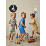 Sinsay Pamučni romperi s printom vozila 3 pack | shoptok.hr