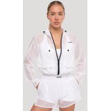GymBeam Ženska jakna Flow White XS u