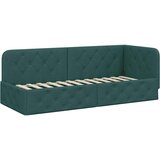 vidaXL kutni okvir kreveta tamnozelena 80 x 200 cm tkanina | shoptok.hr