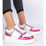 Gemre Pink women's sneakers with thick soles Dolla | Shoptok.si