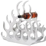  Stalak za Vino za 11 Boca Srebrni Aluminijski | shoptok.hr
