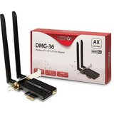 InterTech DMG-36 AX5400 WLAN PCI express mrežna kartica | Shoptok.si