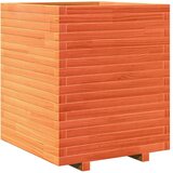 vidaXL Vrtna sadilica voštano smeđe boje 60x60x72 cm od borovine | shoptok.hr