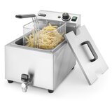  Električna Friteza Profi Line z Odtočno Pipo 8L, 230V/3500W, (305x515x354mm) | Shoptok.si