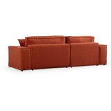 Atelier Del Sofa ugaona garnitura Pırlo Corner Left Orange