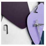 WALLXPERT dekorativni metalni zidni sat asr 4 multicolor boja | ePonuda.com