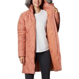 Columbia ICY HEIGHTS II MID LENGTH DOWN JACKET Dámská zimní bunda, boja lososa, veličina | shoptok.hr