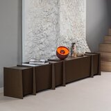WOOOD Tamno smeđa TV komoda u dekoru jasena 200x53x44 cm Brock – | shoptok.hr