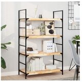 vidaXL Plutajuće police 2 kom 60x40x4 cm od neobrađenog drva bagrema - Prirodna 60 x 40 x 4 cm 2 1 | shoptok.hr