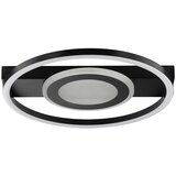 Brilliant LED RGBW prigušiva plafonska svetiljka MAUREEN LED/20W/230V 3000-6500K crna+ daljinski upravljač | Eponuda.com