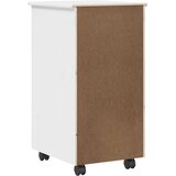  Mobilni ormar Bijelo 34 x 39 x 65,5 cm Čvrsto borovo drvo | Eponuda.ba
