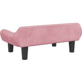 vidaXL Otroški kavč roza 70x40x24 cm žamet | Shoptok.si