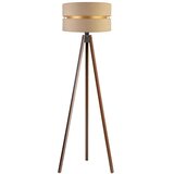  duolla - podna lampa duo 1xE27/60W/230V, prečnik 44 cm, bež/venge | Eponuda.com