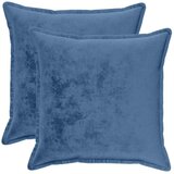  Presvlaka za jastuk 2 kom. HOUTEN Svjetloplava 60 x 60 cm - Dizajn s paspulom Svjetloplava 60 x 60 cm | shoptok.hr