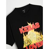 Sinsay Pamučna dvodijelna pidžama s motivom kebaba | shoptok.hr