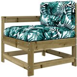 Maison Chic Vrtni Stoli - Stol za vrt z blazino impregnirana borovina JS772, (21877484) | Shoptok.si