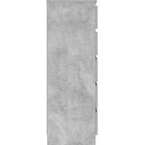  Ladičar siva boja betona 60 x 36 x 103 cm od konstruiranog drva | Eponuda.com