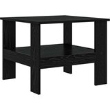  Stolić za kavu Crni hrast 57 x 55 x 45 cm Konstruirano drvo | shoptok.hr