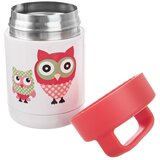 Orion Rdeča/bela otroška termoska 480 ml Sova – | Shoptok.si