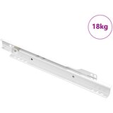  Klizač za ladice 87 pcs Bijelo Čelik | shoptok.hr