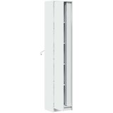 Visoka komoda LED bijela 41 5 x 32 5 x 200 cm konstruirano drvo | shoptok.hr